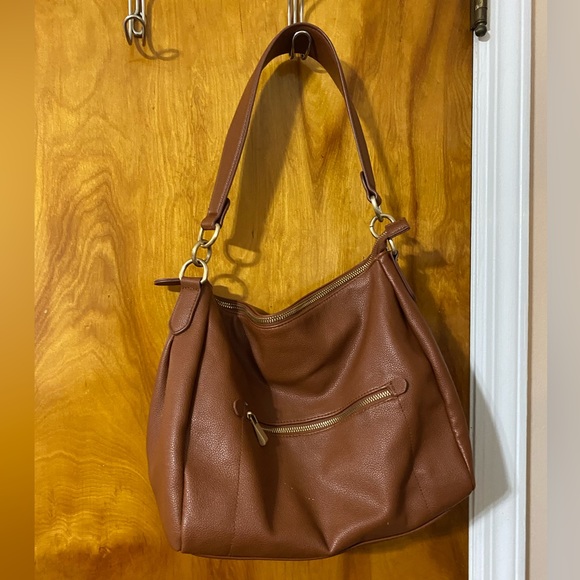 Ashley Jacket with matching handbag.Gently used. Small size leather - Picture 3 of 5